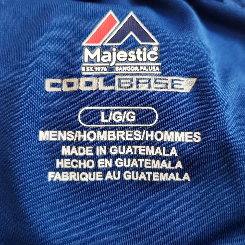 Majestic, Men's blue, Indianapolis Colts jersey shorts with symbol. Sz L/G/G - Picture 5 of 5